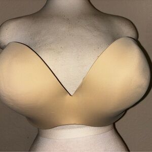 Cacique Strapless Beige Bra 44C